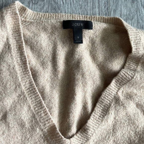 JCREW wool alpaca blend‎ sweater with pockets - Picture 3 of 6